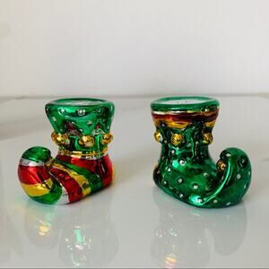 NEW Vintage Elf Shoes Salt & Pepper Shakers
